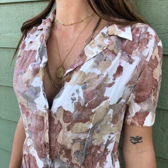 Vintage Handmade Floral Dress - Picture 5 of 6